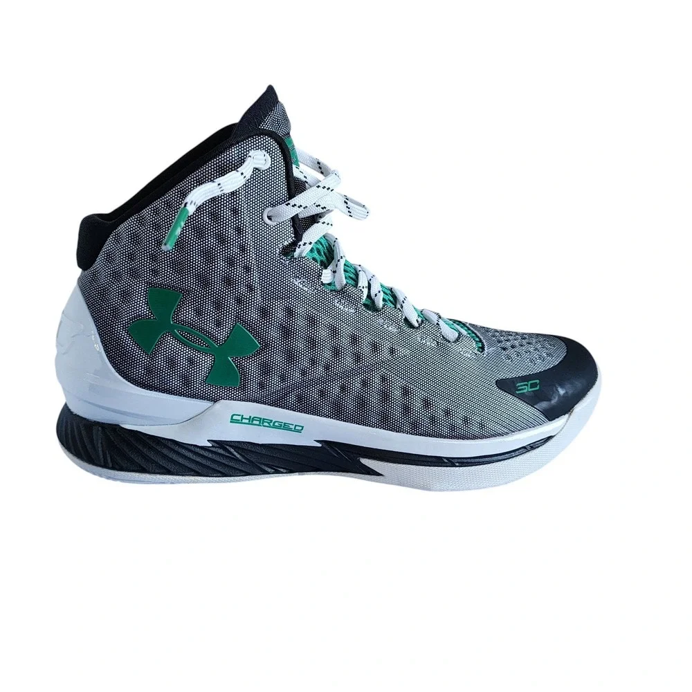 Under Armour Curry 1 Basketball Mens 10.5 White Persian Golf 1258723-100